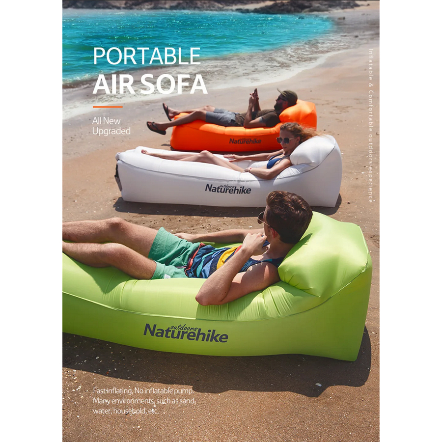 LAZY BAG INFLATABLE SOFA WITH PILLOW NATUREHIKE NH20FCD06