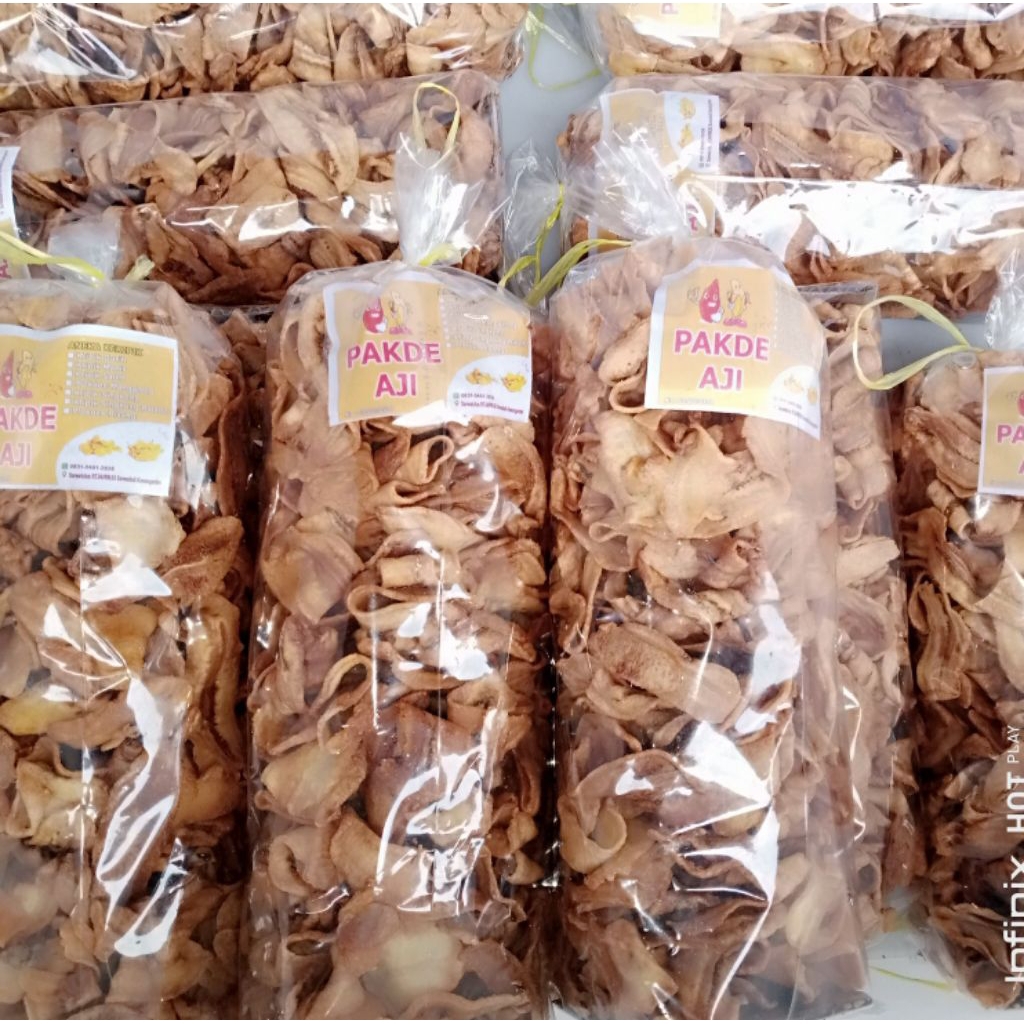 

Kripik Pisang Raja Bandung Manis Asli Tanpa Pemanis