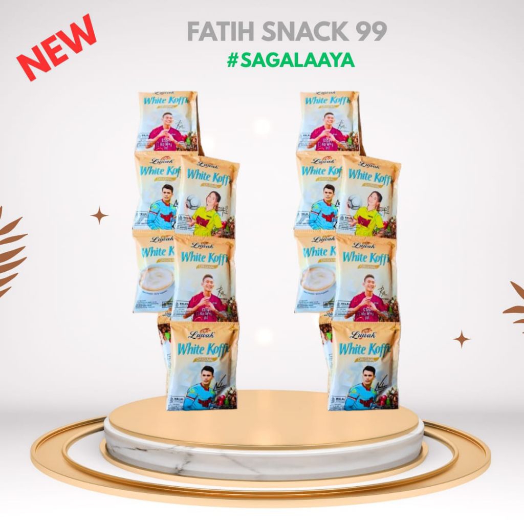 

LUWAK WHITE KOFFEE RENCENG ISI 10 SCH X 20G KOPI INSTA