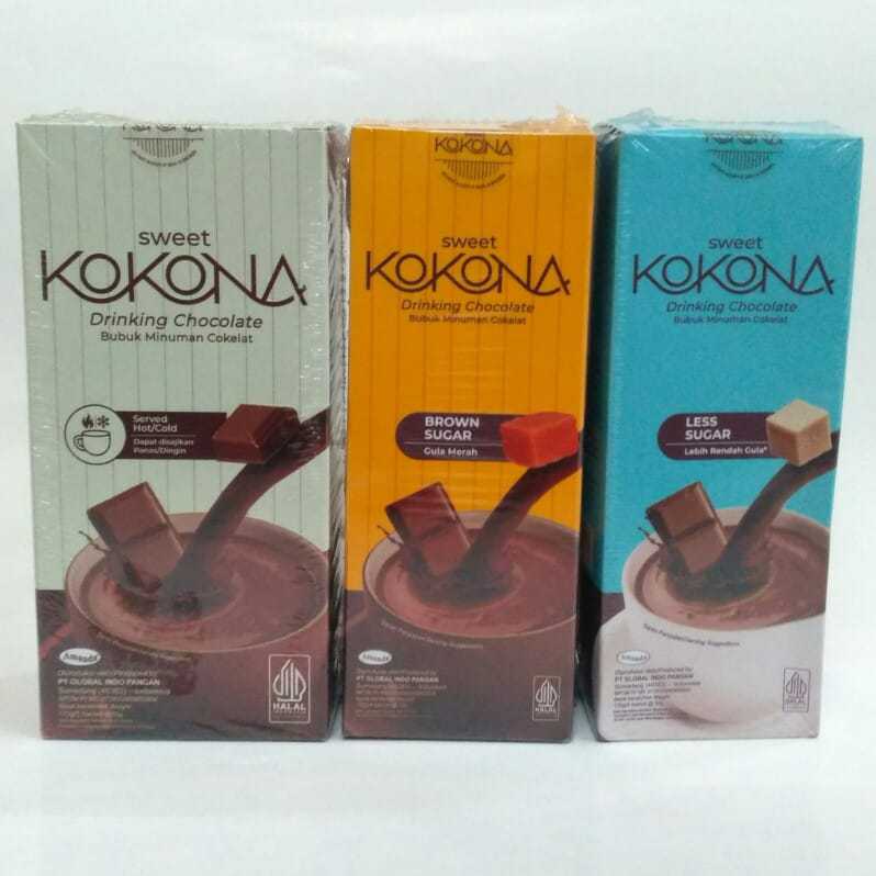 

KOKONA Cokelat Bubuk Berkualitas Box - 132 gr / 175 gr - Coklat Instant All Varian - SJY Shop