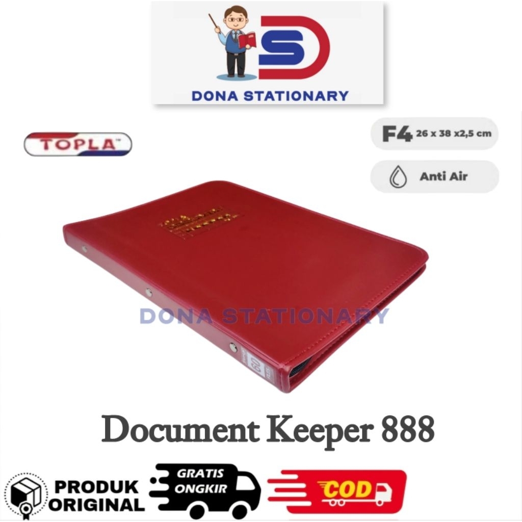 NYBEBY26 TLA MAP DOCUMENT KEEPER F4 (FOLIO) / DOKUMEN KEEPER KULIT TLA