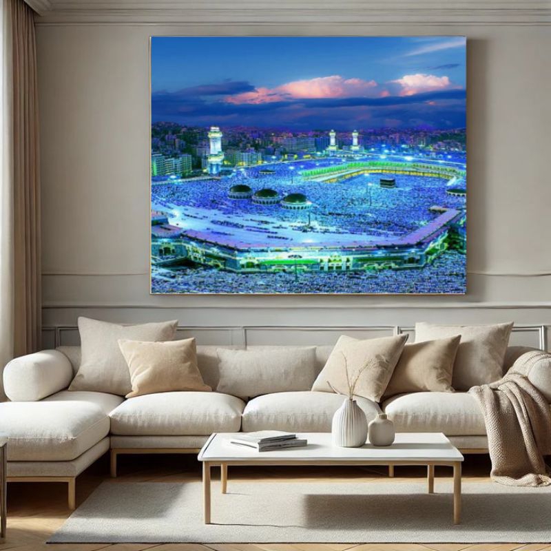 HIASAN DINDING/POSTER KABAH TANPA BINGKAI