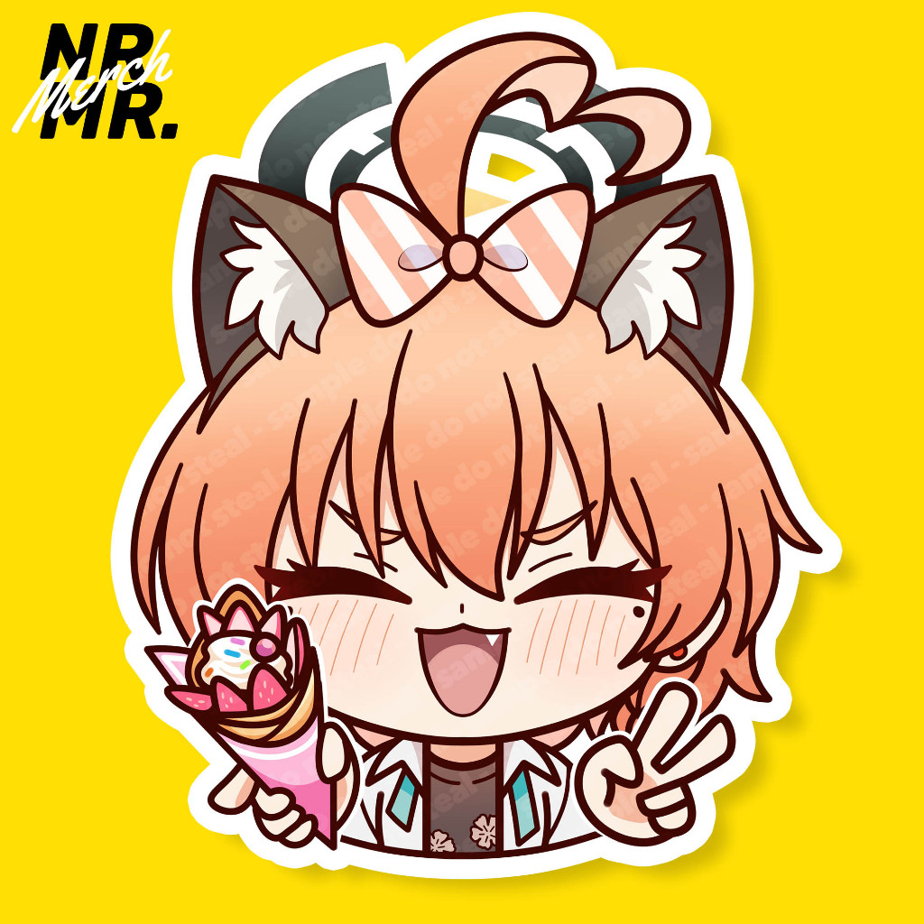 

Neru Mikamo (School Uniform) Chibi Fanmade Sticker Blue Archive