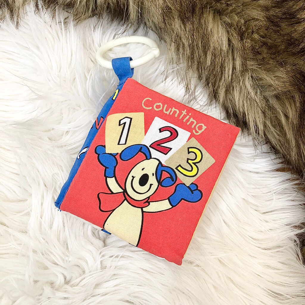 Softbook Education Activity Sensory Play “Counting Book 1,2,3 Read & Play” ( K’S KIDS ) ORIGINAL