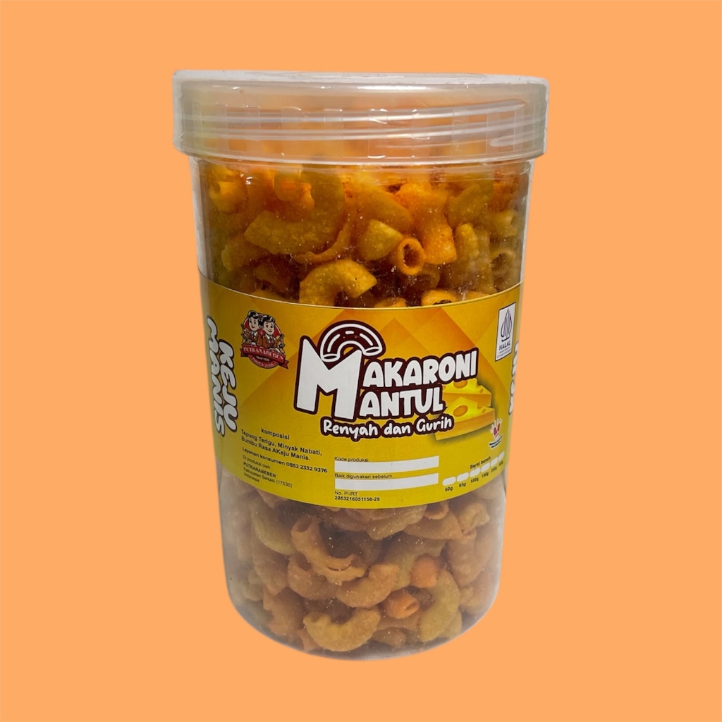 

Makaroni Mantul Rasa Keju Manis