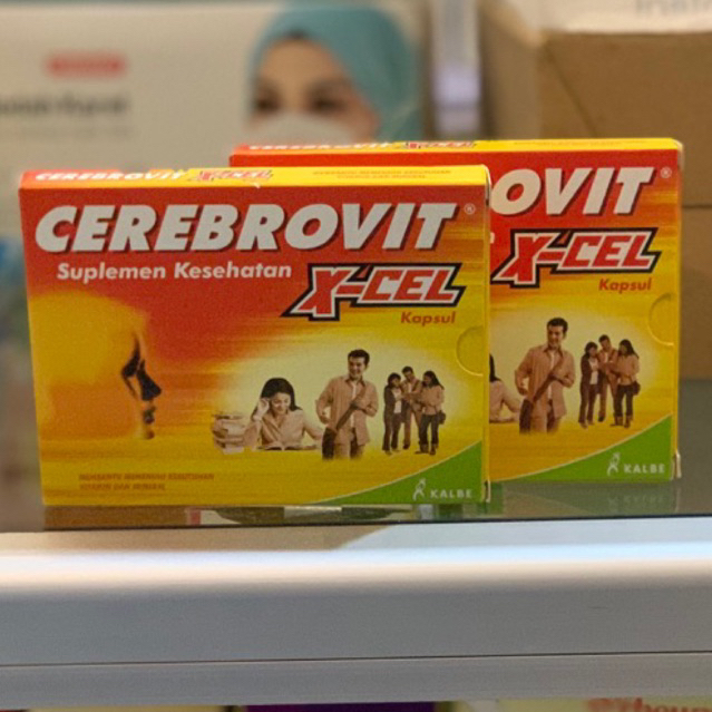 CEREBROVIT x-cel kapsul | cerebrovit xcel kapsul | cerebrovit x cel