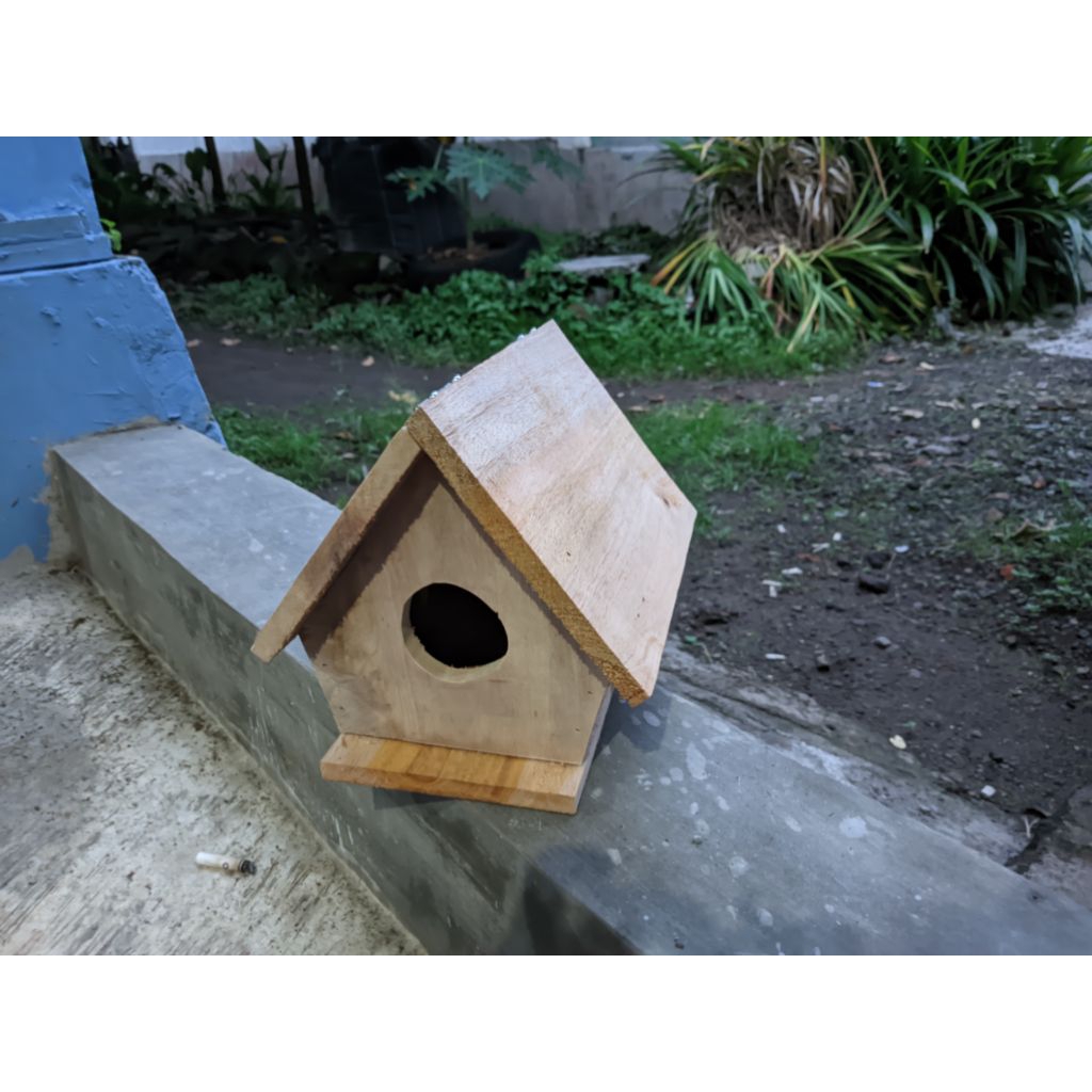 Glodok segitiga pintu atas Lovebird parkit kenari dll