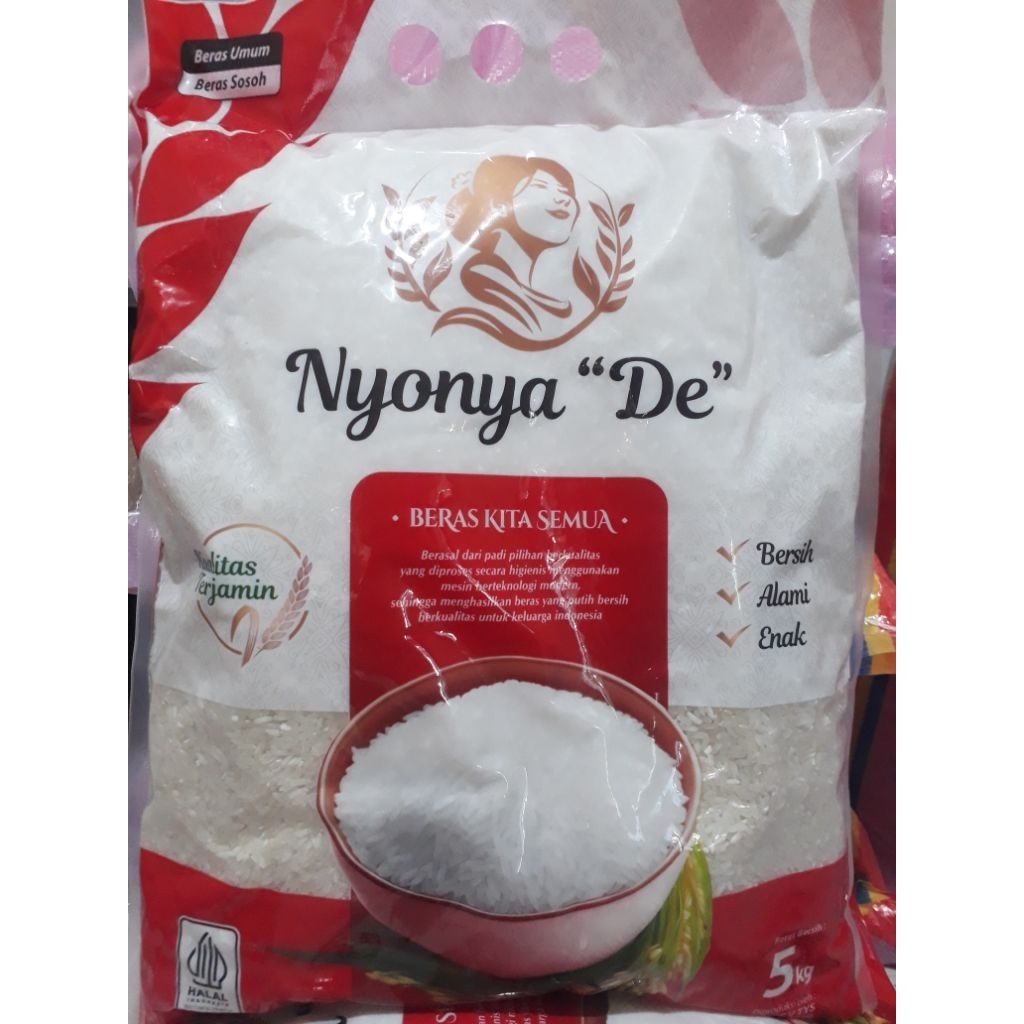 

Beras Nyonya De Kemasan Baru 5Kg