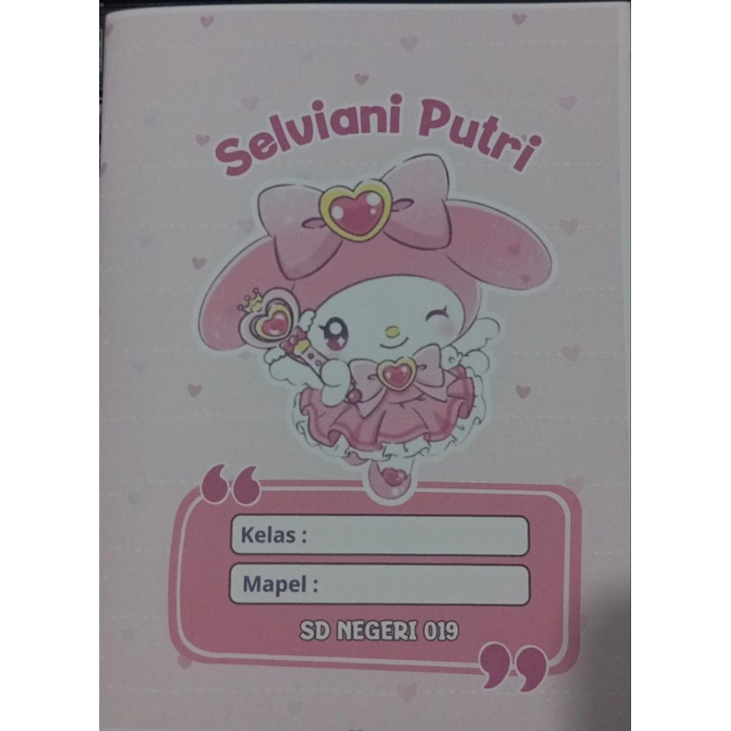 

buku tulis costum