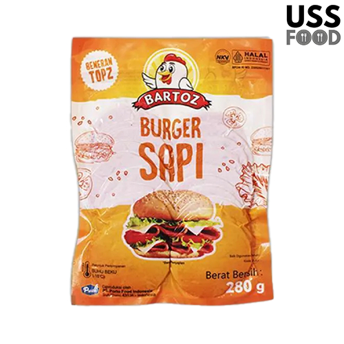 

Bartoz Burger Sapi Mini 280 Gram