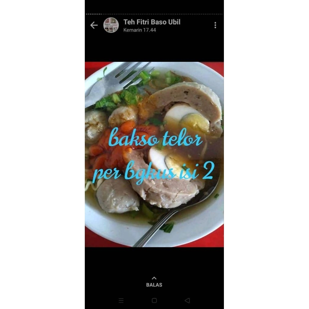 

BAKSO TELOR