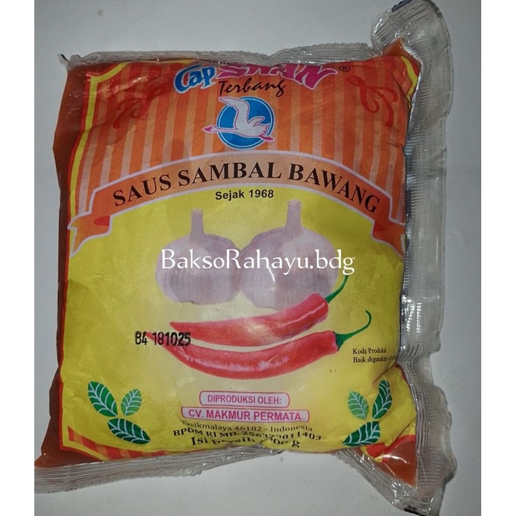 

Saus Sambal Bawang | Saus Bantal Swan