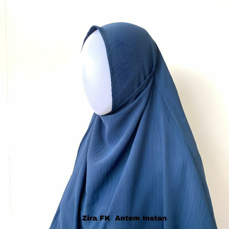 KODE T16Q Alesha Syari  Zira French Khimar Instan Antem Anti Tembem