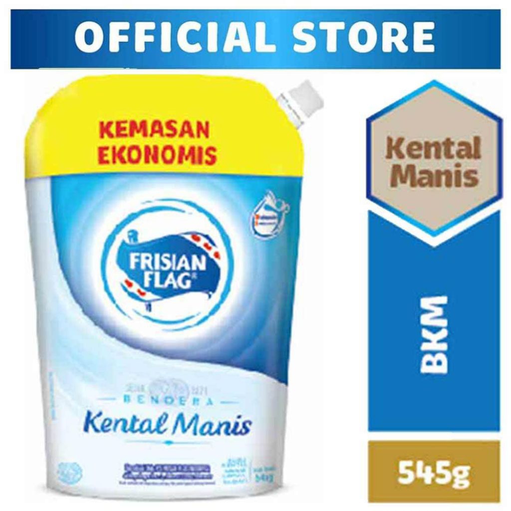 

Frisian flag susu bendera kental manis pouch 545gr