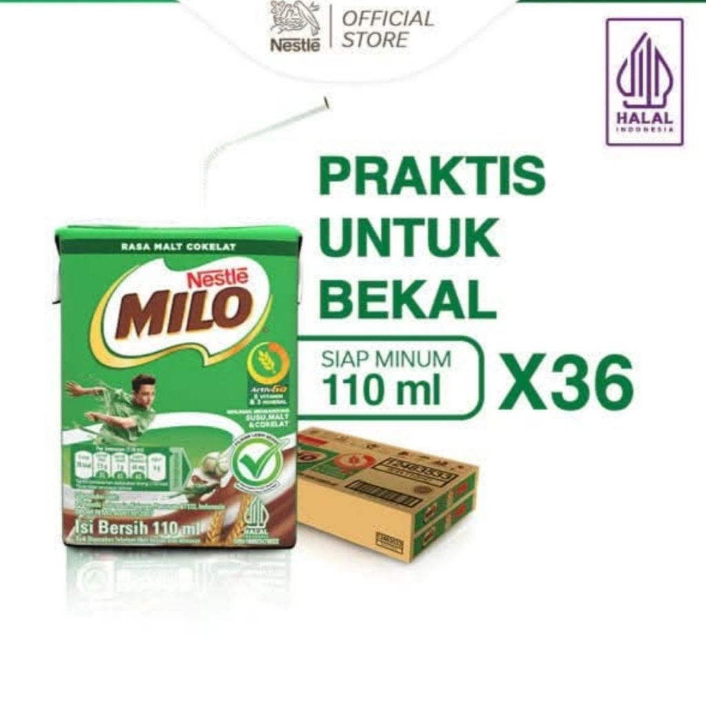 

[ 1 Ctn - 36 Pcs ] MILO ACTIV-GO UHT 110 ML
