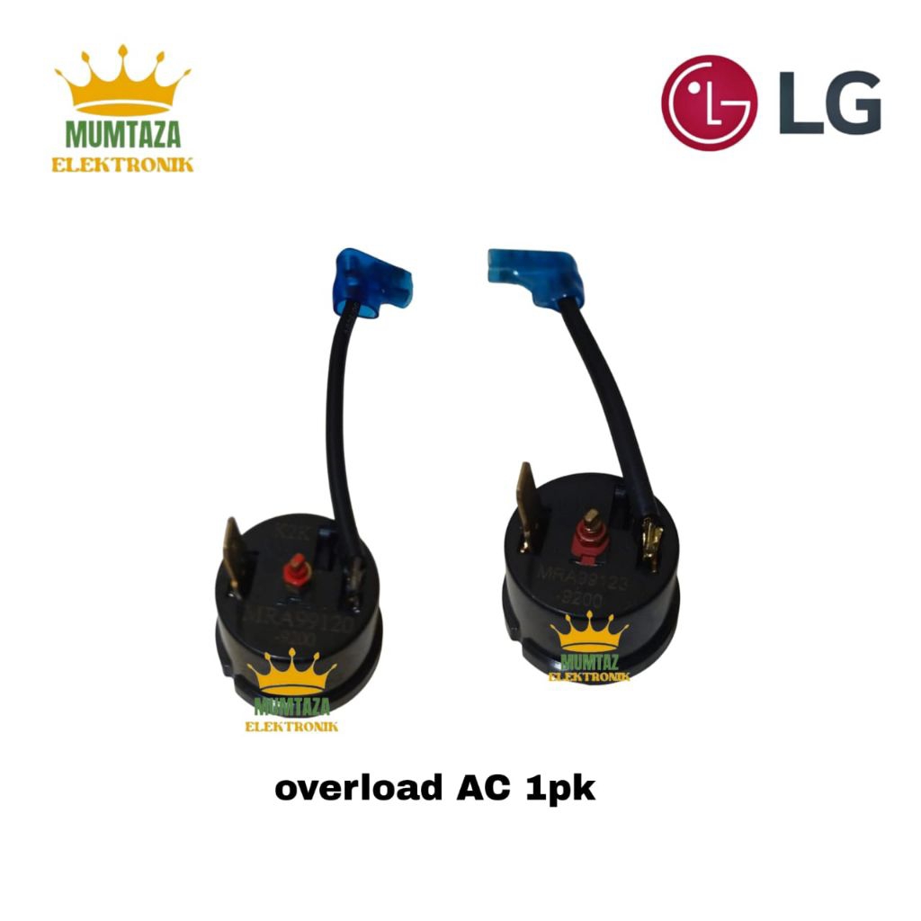 Overload overlud AC LG 1/2pk,3/4pk,1pk,1.5pk,2pk / operlud operlod AC LG 1/2pk - 1pk