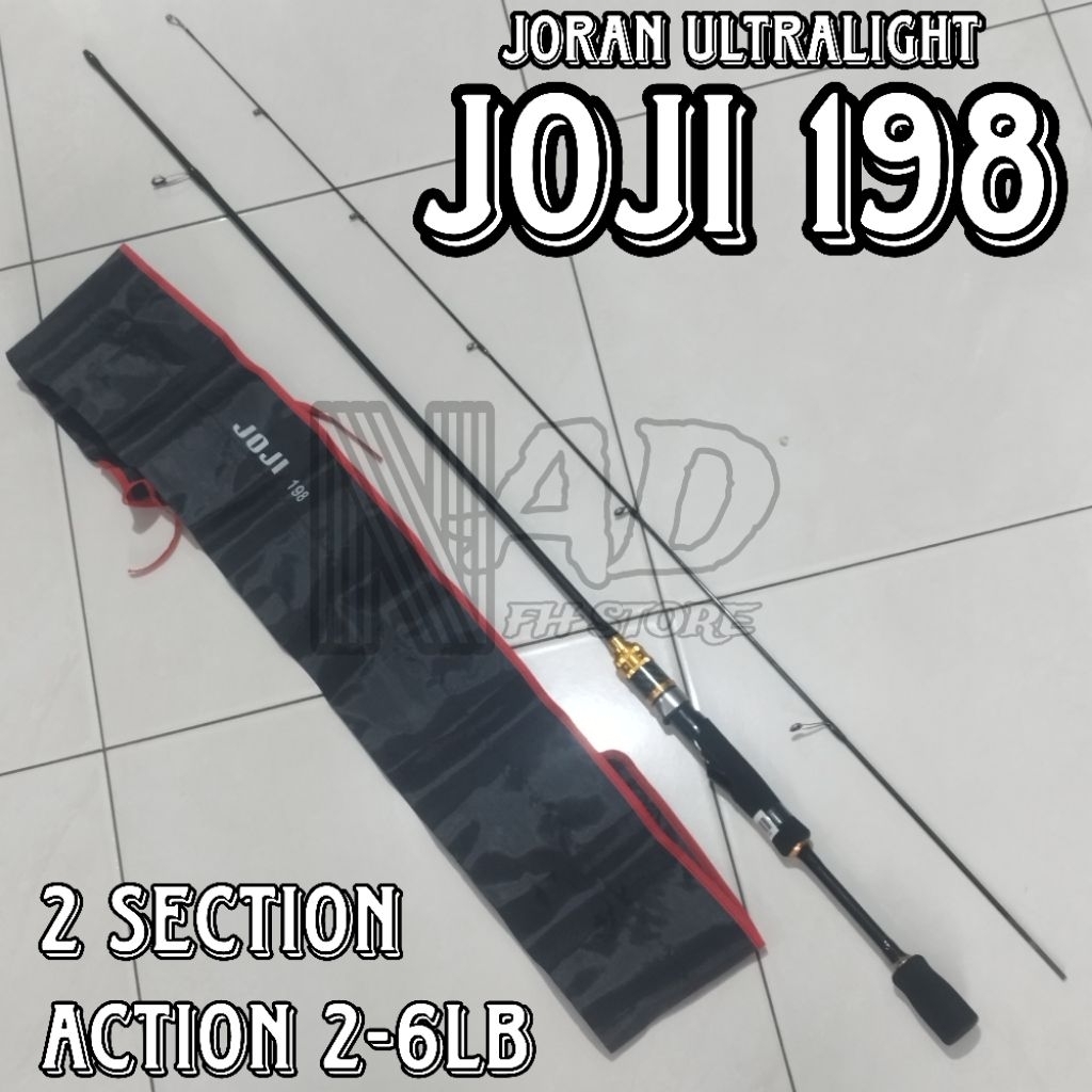 Sale.. Joran Ultralight Koinobori Joji 198 2-6 LB Carbon Solid