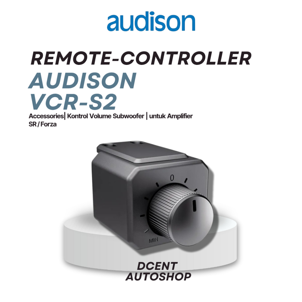 Remote Controll Audison - Controll Volume Subwoofer - Audison VCR-S2 - Premium Quality