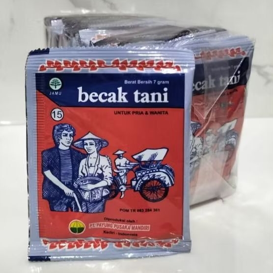 

Jamu Becak Tani - Payung Pusaka isi 25 sachet