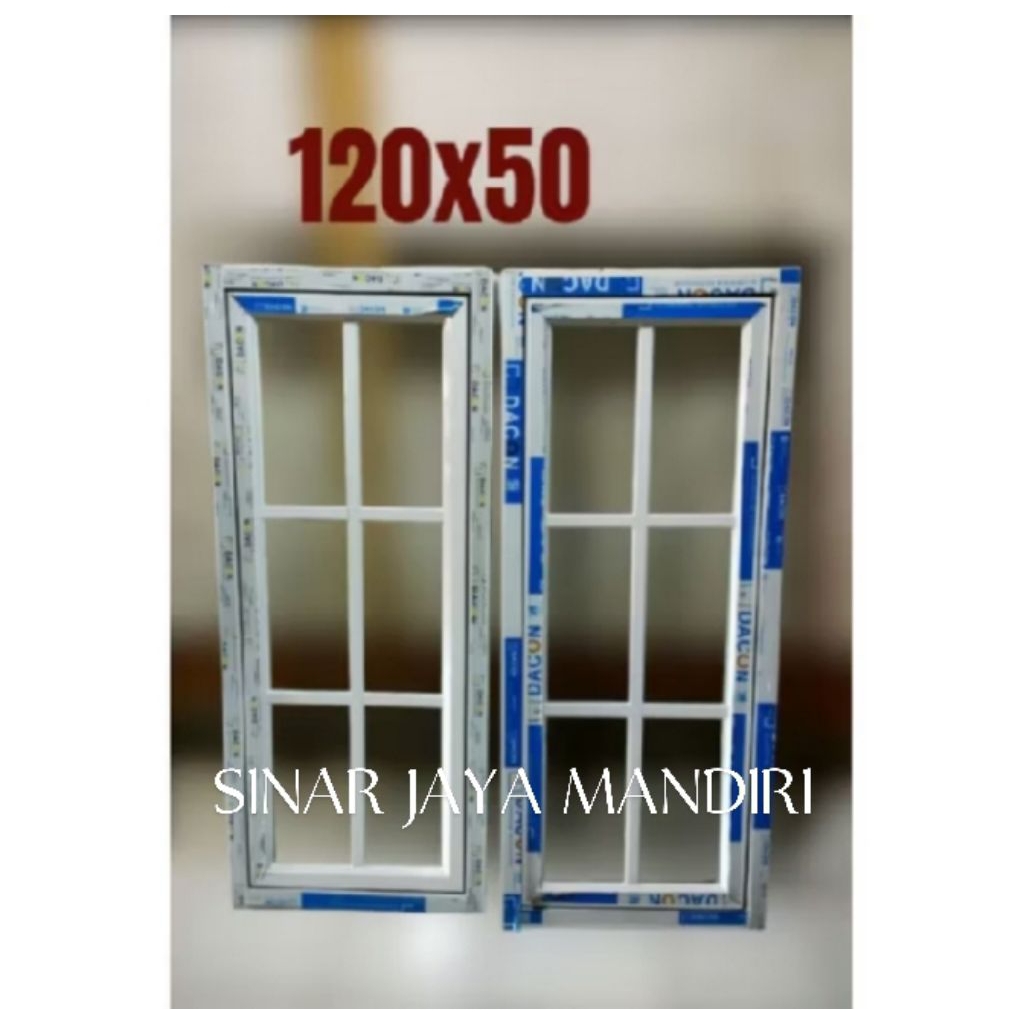 kusen jendela lengkap bahan alumunium ornamen bisa regues ukuran dan warna