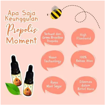 MOMENT PROPOLIS Propolis Green Brazilian untuk Imunitas Keluarga