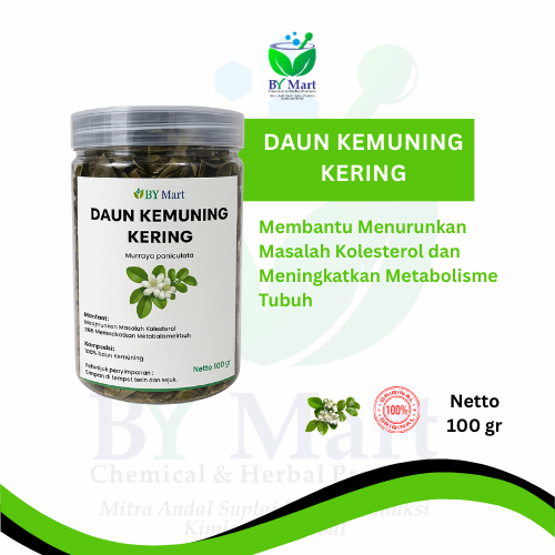 

BY KIMIA & HERBAL - Daun Kemuning Kering / Orange Jasmine / Murraya paniculata / Herbal Alami