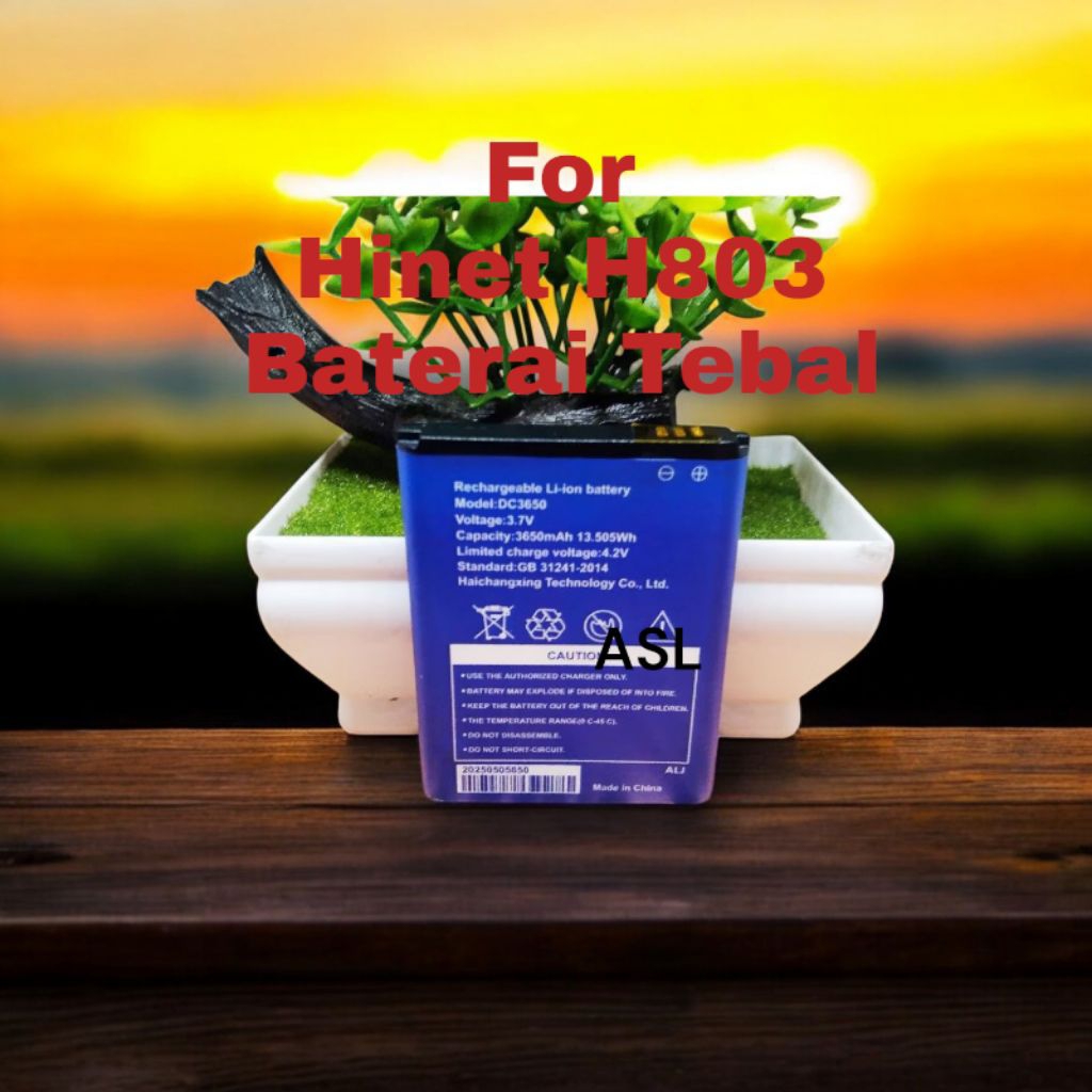 Batrai 4G Dc3650 For modem Hinet H803 Baterai H 803 Modem 4G Lte mifi saku Batrei Dc 3650 pocket Bat