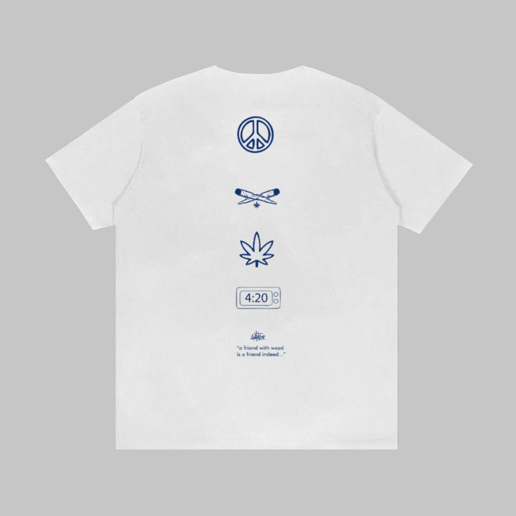 420Father Kaos 420time White X C9009P Cotton 24s (2W3)