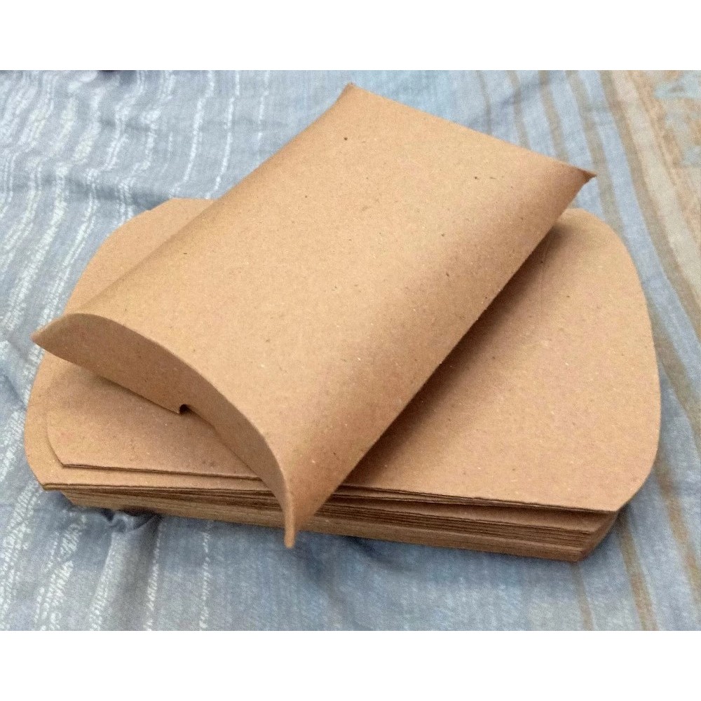 

Pillow Box Packaging | Kraft | Souvenir Gift