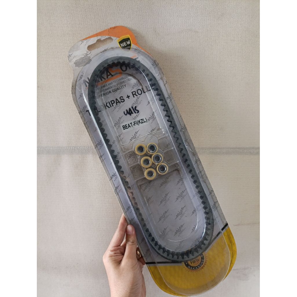 V BELT BEAT FI + ROLER MEREK NAKASONE V BELT MOTOR BEAT FI KZL
