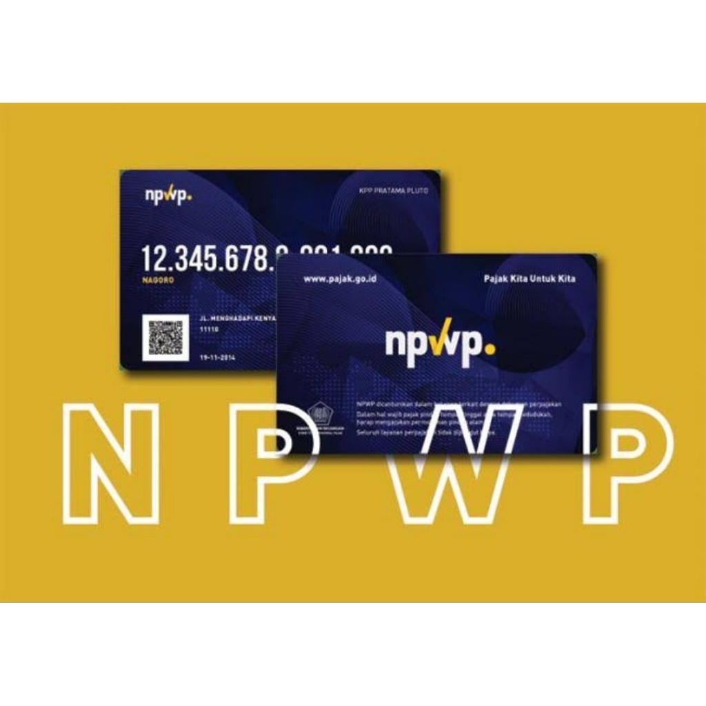 

Kartu NPWP [Murah, Cepat, dan Berkualitas]