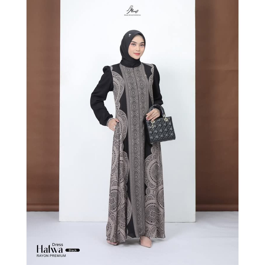 GAMIS TERBARU // HALWA DRESS AR RAFI TERBARU // DRESS AR RAFI TERBARU // AR RAFI // gamis terbaru //