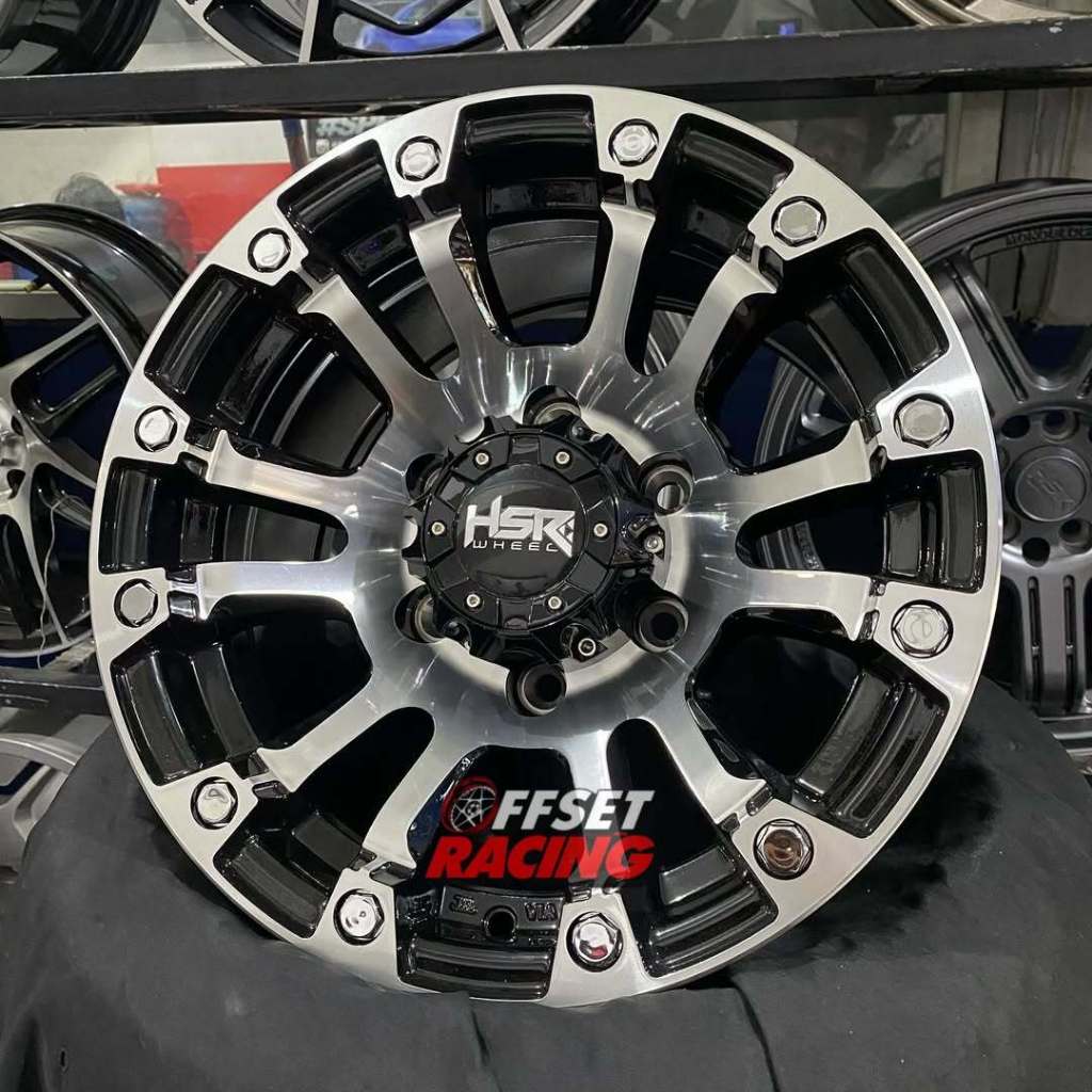 Velg HSR Ring 15 Mobil Hardtop Terrano Panther Velg Mobil HSR DESTROYER R15 Lebar 8