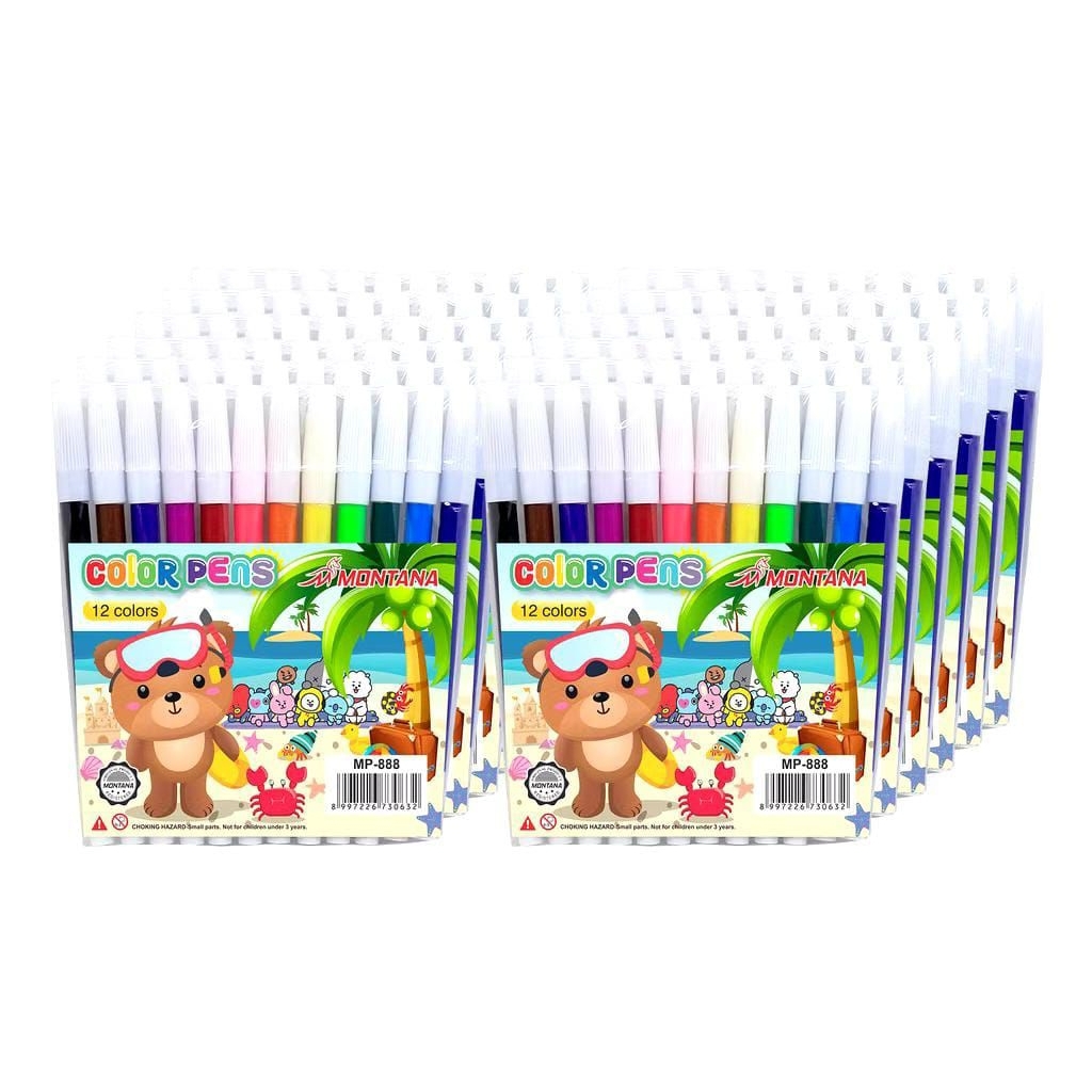 

Spidol Snowman Warna 12 Pcs