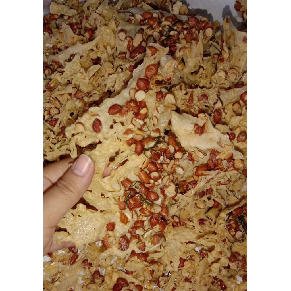 

peyek kacang rempeyek kacang homemade tersedia kemasan 500gram