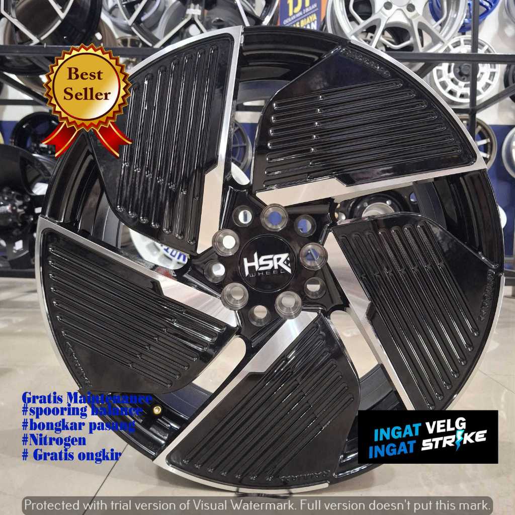Velg Mobil Hsr R17 Untuk Luxio, Taruna, Taruna Oxxy, Terios