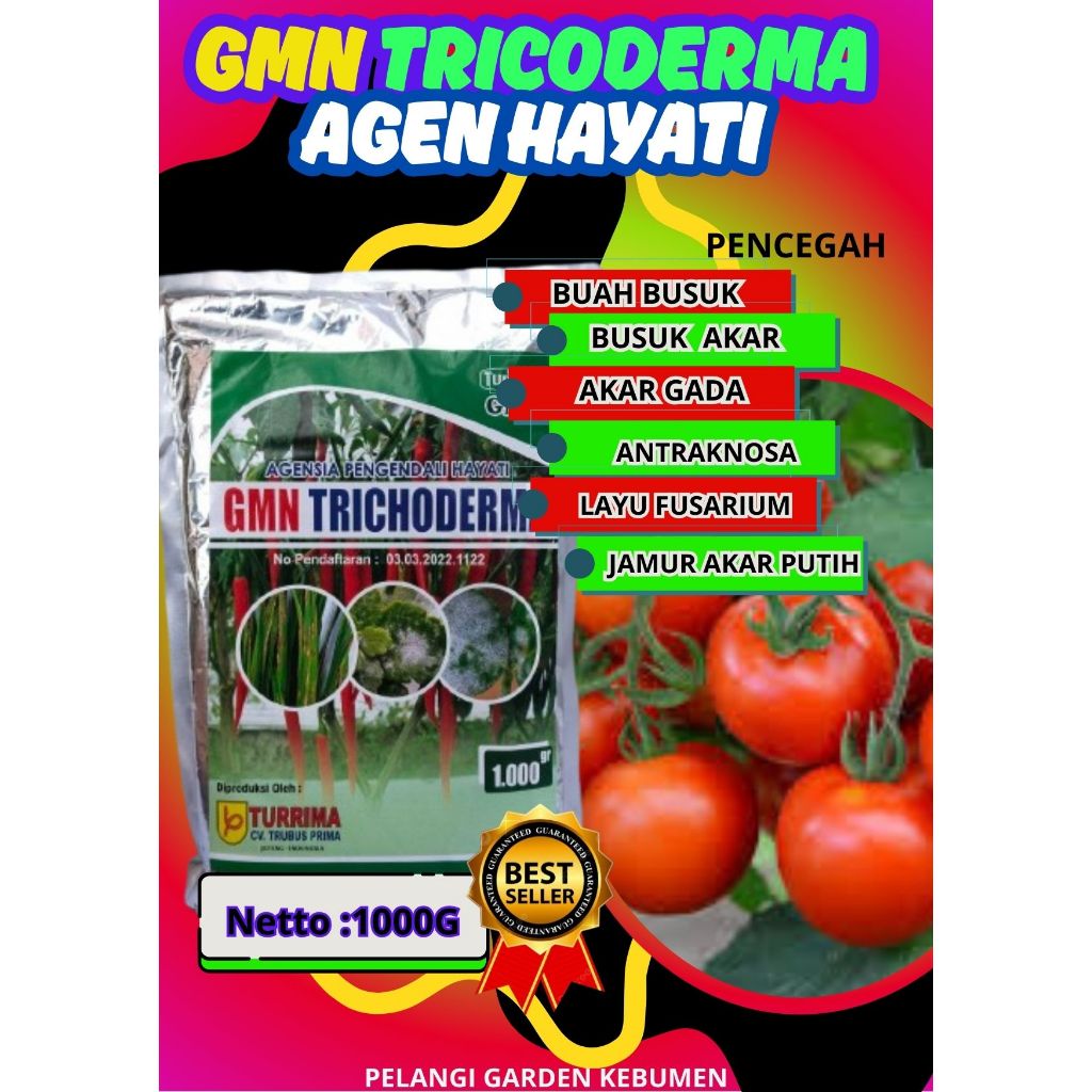 PANEN MELIMPAH  Trichoderma Conidia, Trichoderma Collectrichum Isi 1kg