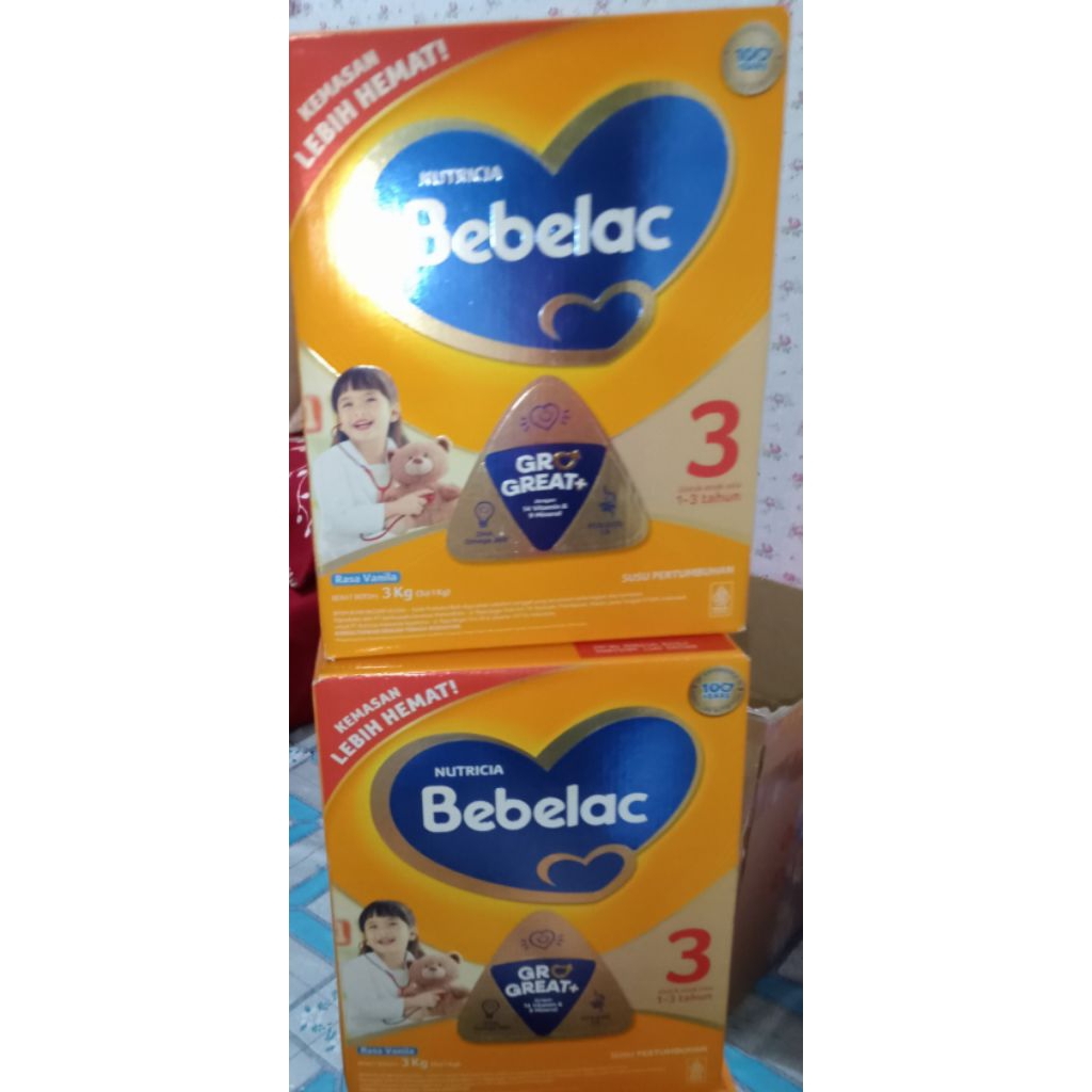 Susu Bebelac 3 Varian Vanilla 3000gr