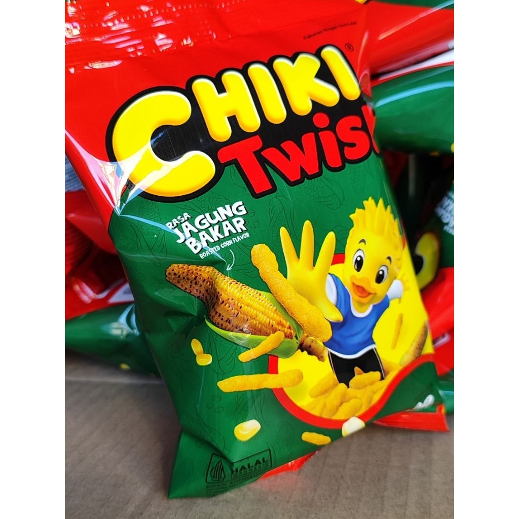

[10pcs] Chiki Twist Jagung Bakar 22gr harga termurah