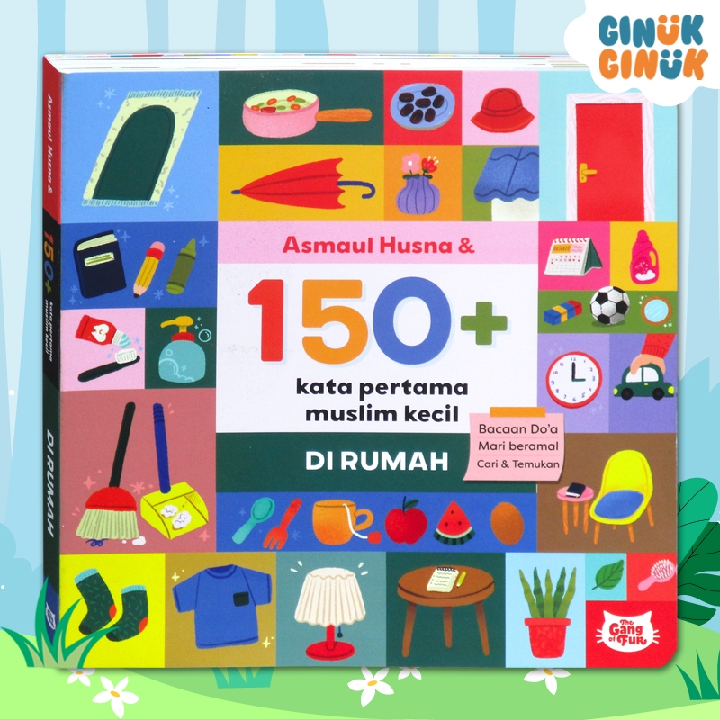 Asmaul Husna & 150 Kata Pertama Muslim Kecil Di Rumah Board Book