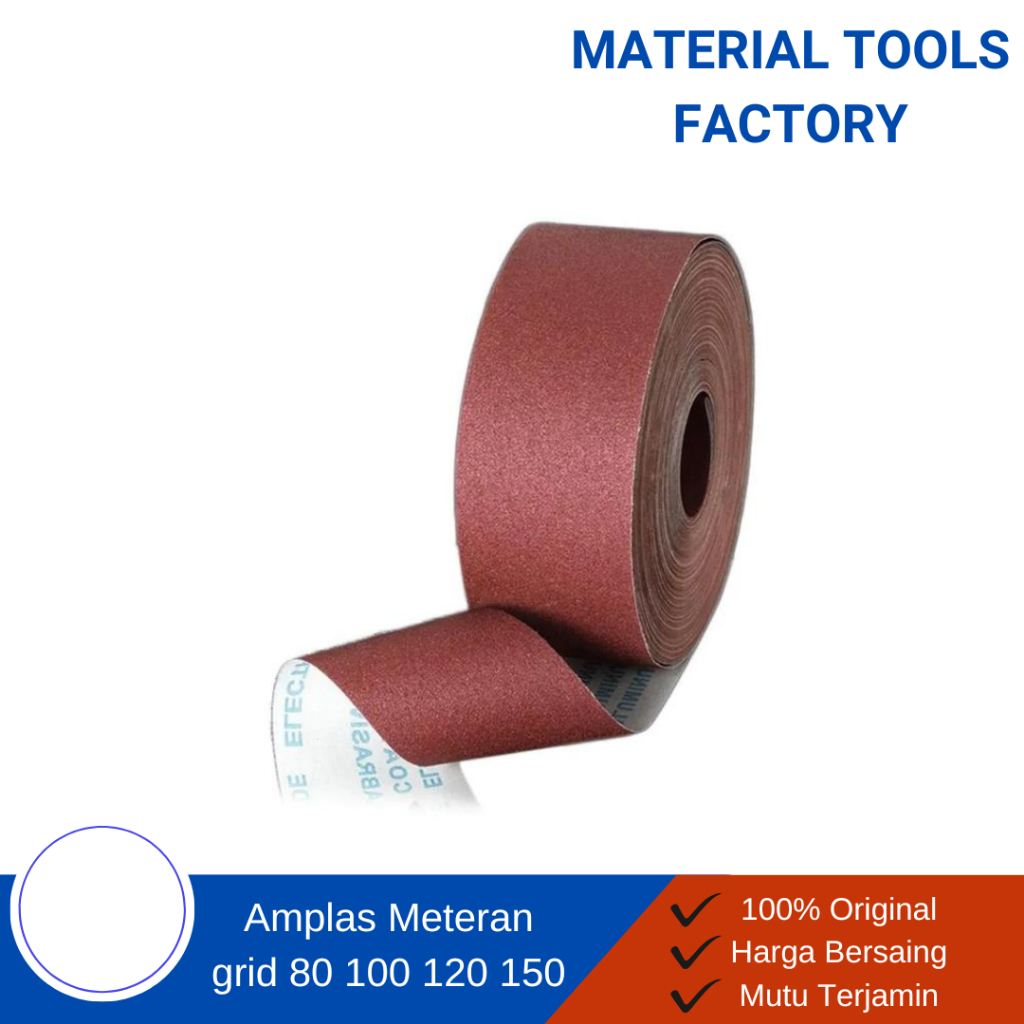 Amplas meteran - amplas kasar - amplas halus