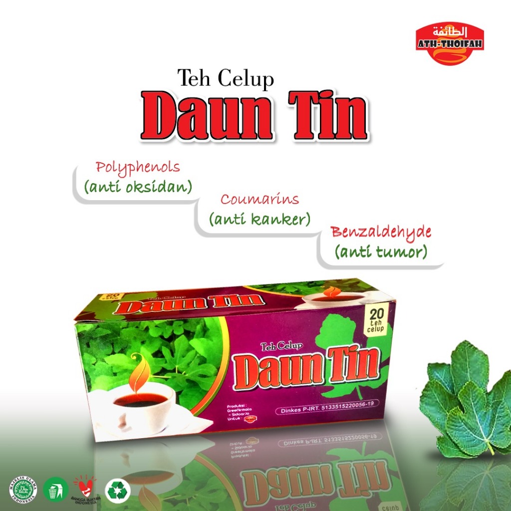 

Teh Celup Herbal Daun Tin