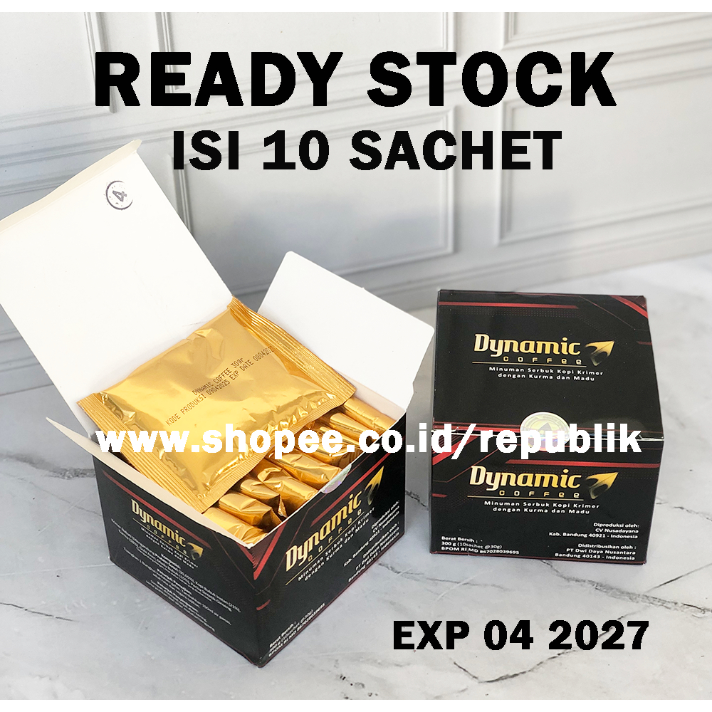 

KOPI DYNAMIC isi 10 sachet original | kopi dinamik
