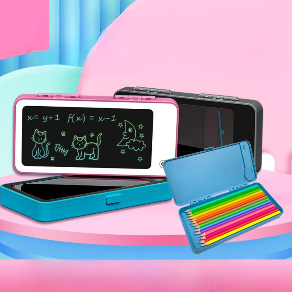 

Kotak Pensil Case Besar Lcd Writing Drawing Box Case Ukuran Besar Pencil Drawing Pad Edukasi 2in1
