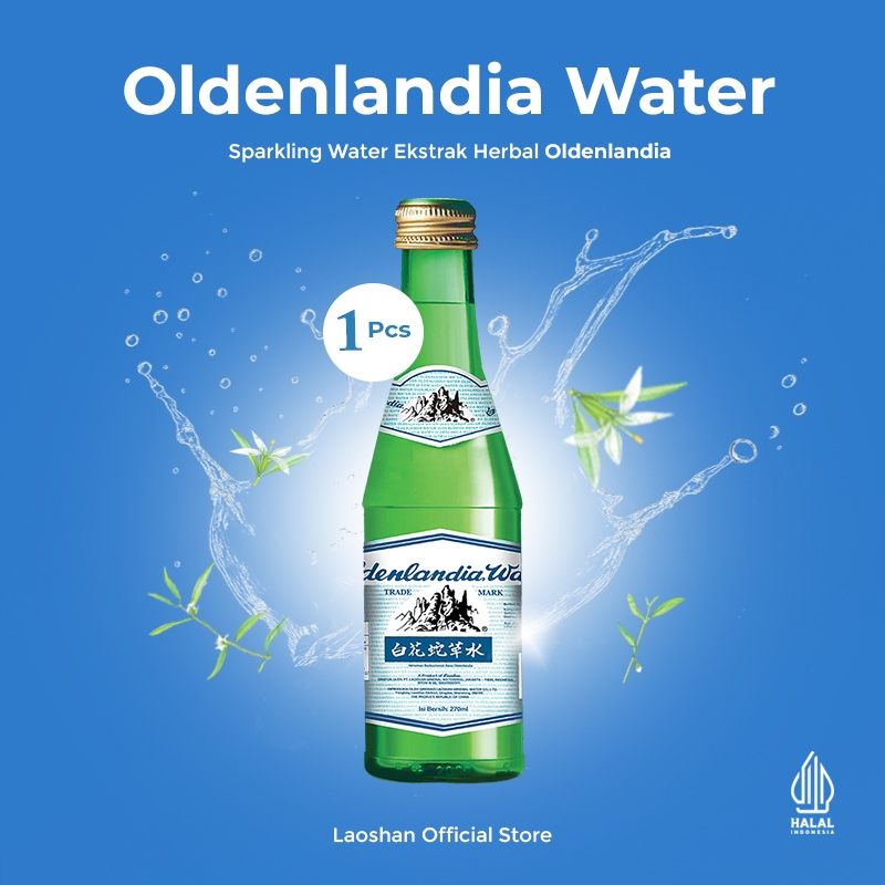 

Oldenlandia Herbal Sparkling Water 270ml - 1Pcs