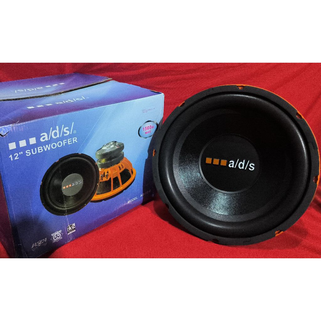 Subwoofer ADS AD-12-O double magnet/subwoofer AD-12-0 super Bass