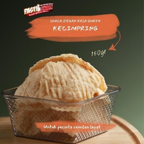 

Kecimpring - Kripik Kecimpring Krupuk Singkong Kecimpring 150 Gram
