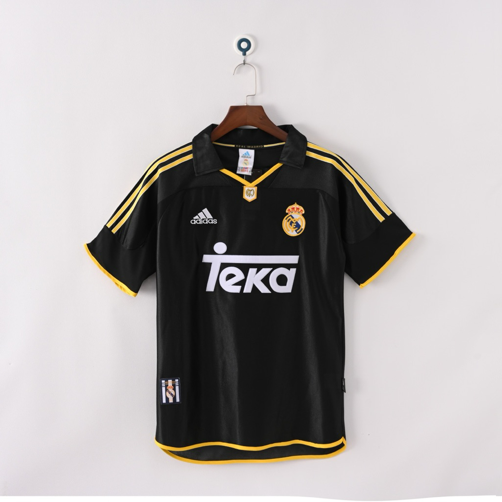 jersey retro reall madrid away 1999-2000 jersey vintage madrid