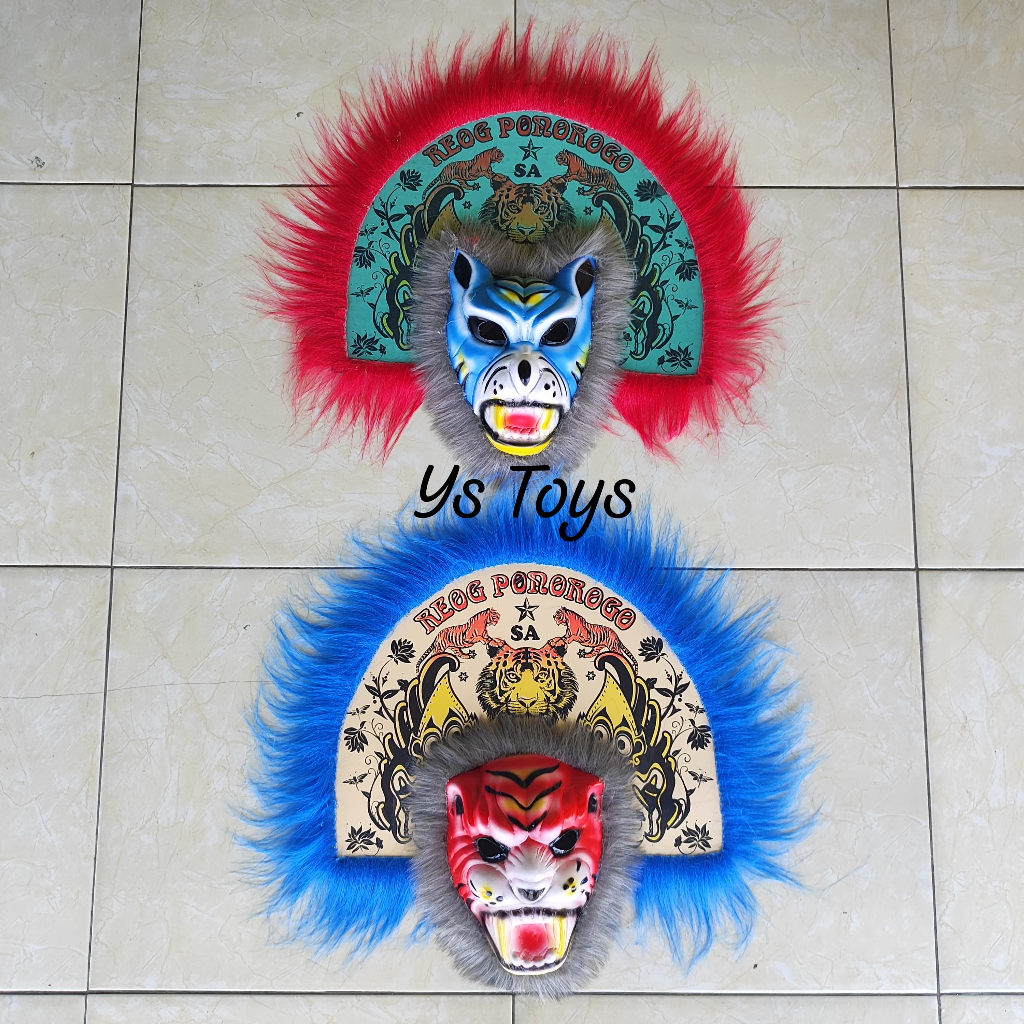 MAINAN TOPENG REOG PONOROGO ANAK