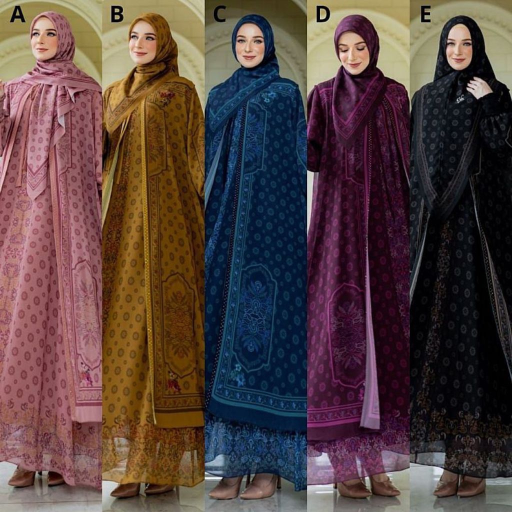 Queenza Gamis Syar'i Branded Original By Syarifa